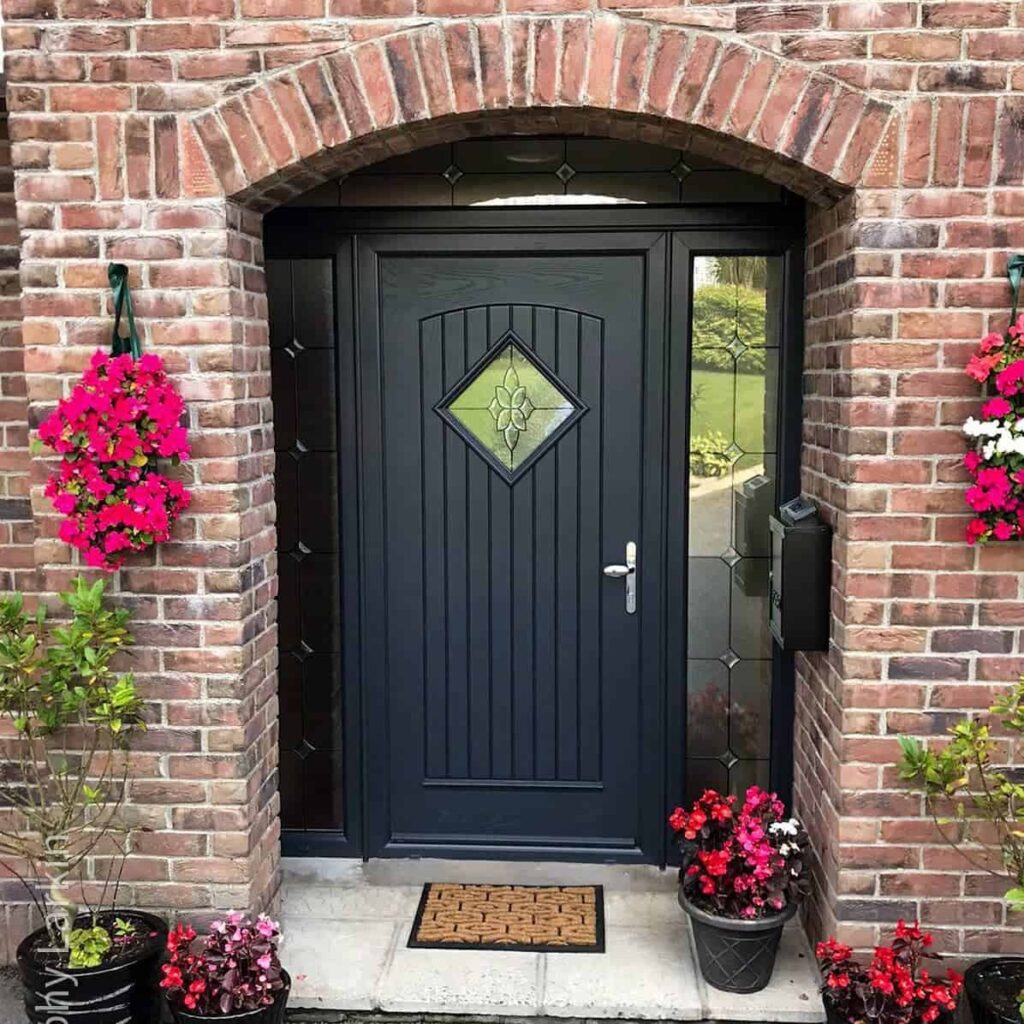 Palladio Composite Doors 6 Anthracite Grey Edinburgh Palladio